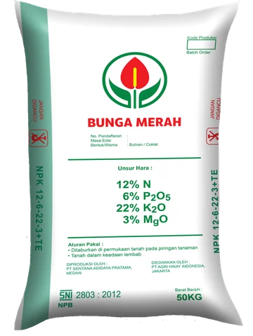Bunga Merah NPK 12-6-22-3+TE